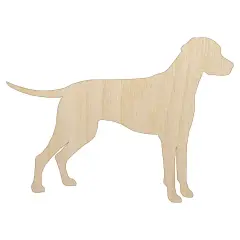 Dalmatian Dog Solid Unfinished Wood Shape Piece Cutout for DIY Craft Projects