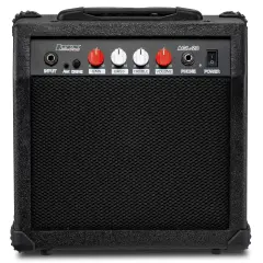 LyxPro Electric Guitar Amp, 20w Portable Mini Amplifier Black