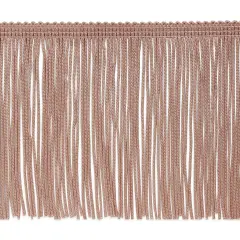 5 Yards of 4" Chainette Fringe Trim | 5 yard cut Rose Gold