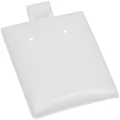 Earring Puff Pads - White 1.5" x 1.75" (Package of 100)