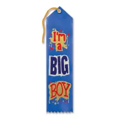 I'm A Big Boy Award Ribbon (Pack of 6)