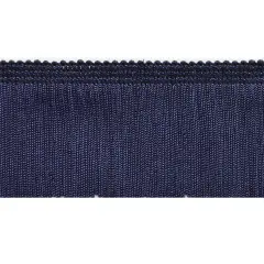 20 Yards of 2" Chainette Fringe Trim | 20 yard cut Navy Blue