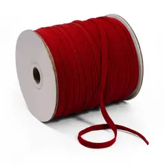 1/4" Ultra Soft Knit Elastic Band - 100 Yard Spool Red