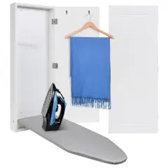 Ivation Foldable Ironing Board Cabinet Wall-Mount