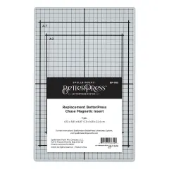 Spellbinders BetterPress Chase Magnetic Insert Replacement-5.81"x8.81"