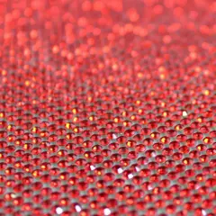 Kitcheniva Round Rhinestone Stickers Sheet Self Adhesive DIY Red