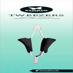 Studio Light Soft Grip Tweezer-Nr. 02, Fine Tip