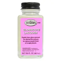 Testors Glosscote Lacquer 1.75oz-Clear Gloss