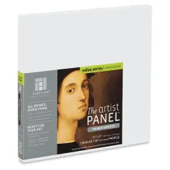Ampersand Value Series Artist Panel - Smooth, 10" x 10", 7/8" Cradle
