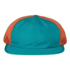 Richardson&reg; Rogue Wide Set Mesh Cap Teal/ Orange