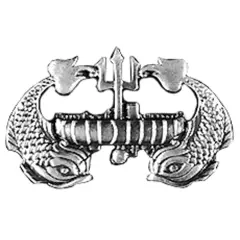 U.S. Navy Deep Submergence Pin 1 3/8"