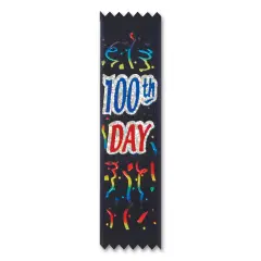 100th Day Value Pack Ribbons (Pack of 3)