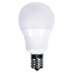 5.5w A15 LED 120v Frosted E17 Intermediate base 3000K Warm White