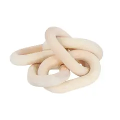 7Penn Wood Chain Link Decor - Small or Large Decorative Chain Coffee Table Decor