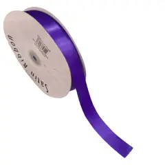 Kitcheniva Satin Ribbon DIY Crafts 100 Yards 5/8" Purple
