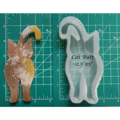 Cat Butt Silicone Freshie Mold