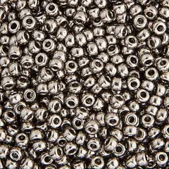 Miyuki 250g Metallic Round Rocailles Seed Beads, 11/0 Steel #190