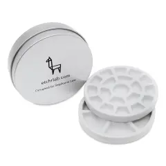 Etchr Lab Travel Mini Porcelain Palette, 19 Wells