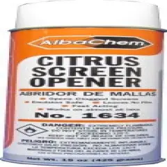 AlbaChem 1634 Citrus Screen Opener for Screen Printing
