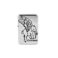 Lighter - Flying Elephant High Polish Chrome