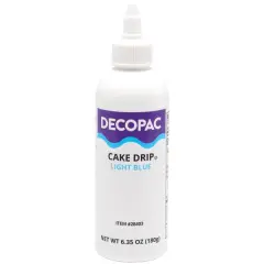 Light Blue Cake Drip