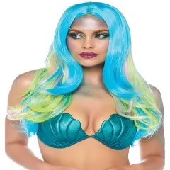 Adult's Women's Mystic Hue Long Wig Costume Accessory