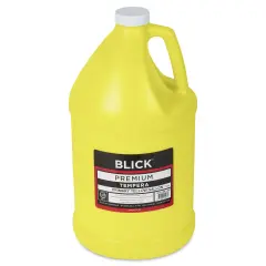 Blick Premium Grade Tempera - Primary Yellow, Gallon
