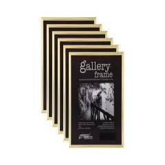Ambiance Gallery Aluminum Frame Packs of 6 - Assorted Colors