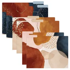 bloom daily planners File Folder Set, Earthy Abstract