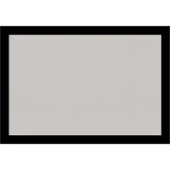 Brushed Framed Corkboard, Grey Cork Brushed Black