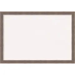 Noble Mocha Framed Corkboard, White Cork