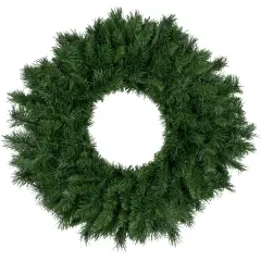 Northlight Lush Mixed Pine Artificial Christmas Wreath - 24" - Unlit Green