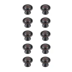 Kadea 1.2" Diameter Oil-rubbed Bronze Mushroom Knob Multipack (Set of 10)