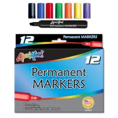 Markers (Chisel Tip) Assorted Color Box