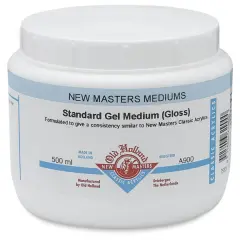 Old Holland New Masters Standard Gel Medium - Gloss, 500 ml jar