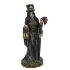 Department 56 Department Snow Village 56 Madame Laveau Halloween Tabletop Figurine #6009776 Black