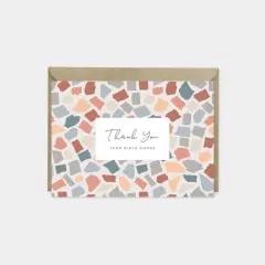 Mosaic Custom Thank You Card