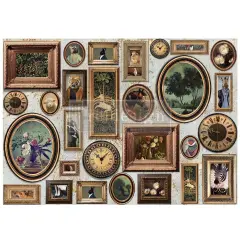 Prima Re-Design A1 Decoupage Fiber-Fancy Friends