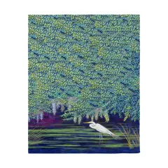 Betsy Drake Egret Lagoon Beach Towel Multicolor