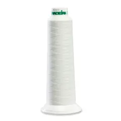 Aerolock Polyester Serger Thread --- 2,000 Yds --- Eggshell Color -- Ref. # 8020 by Madeira&reg;