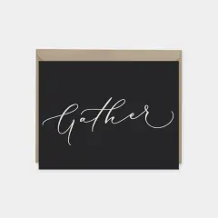 Gather Card, Anthracite, Party