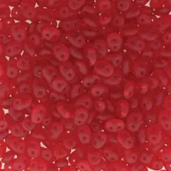 Superduo, Ruby Red Matte, SD9008-84110, 50 grams