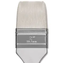 Silver Brush Silver Silk 88 Synthetic Brush - Short Handle, Wide Wash, Size 2"