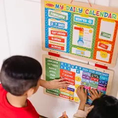 My First Daily Magnetic Activities Calendar for Kids Weather and Seasons Calendar for Preschoolers Ages 3+ Pack of 1