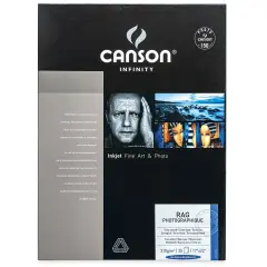 Canson Infinity Rag Photographique - 17" x 22", 210 gsm, Pkg of 25