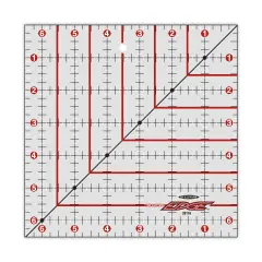 The Cutting EDGE 6.5&Prime; x 6.5&Prime; Frosted Ruler