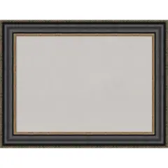 Thomas Black Bronze Framed Corkboard, Grey Cork