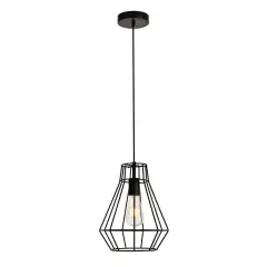 Jago Collection Pendant D9.1 H12.3 Lt:1 Black Finish