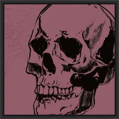 Haunted Halloween XIII by Anne Tavoletti Canvas Art Framed