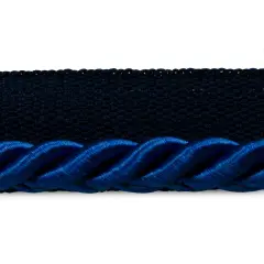 20 yards of Emmerson 1/4" Twisted Lip Cord Trim | 20 yard cut Ultra Marine